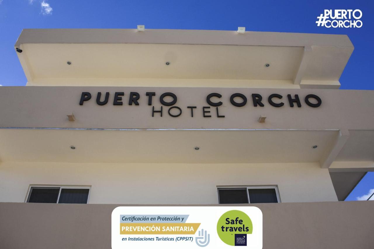 Hotel Puerto Corcho ปูแอร์โต โมเรลอส ภายนอก รูปภาพ