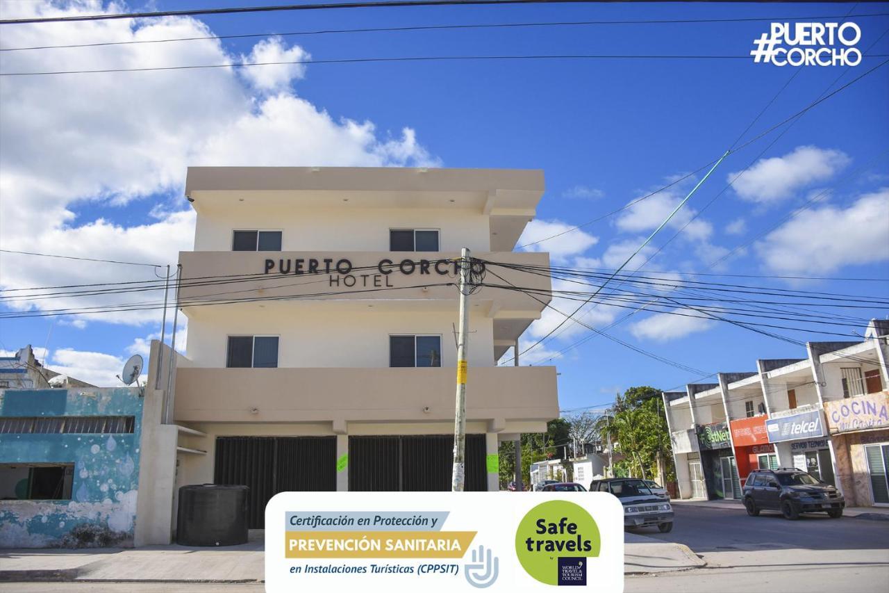 Hotel Puerto Corcho ปูแอร์โต โมเรลอส ภายนอก รูปภาพ